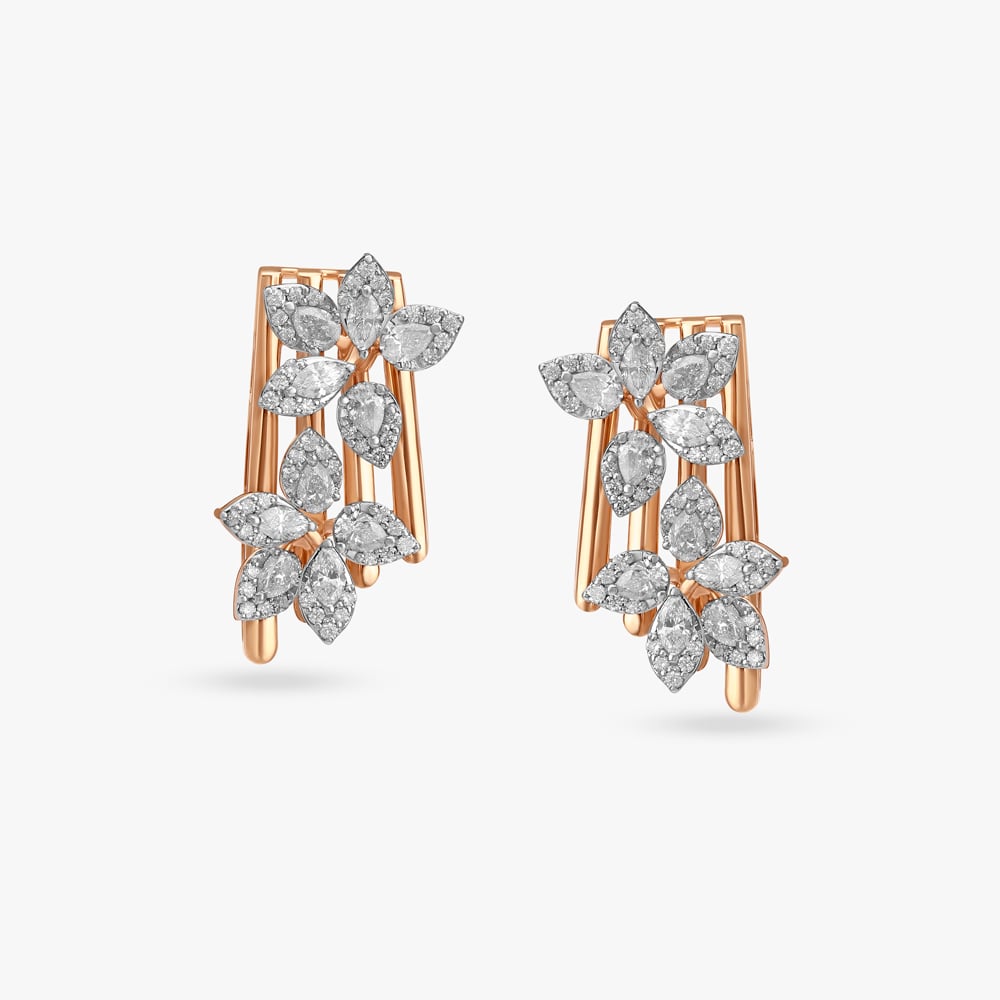 Floral Serenade Diamond Necklace Set,,hi-res image number null