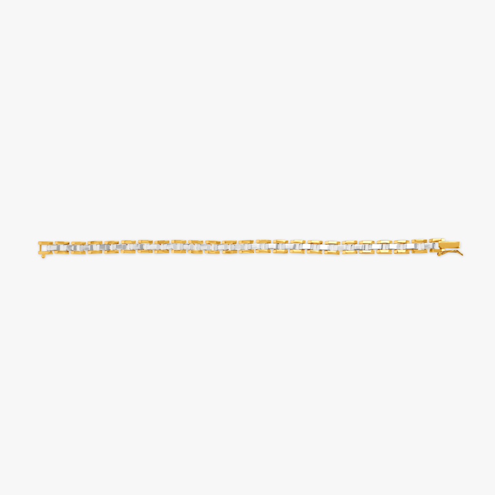 Classy Link Gold Bracelet For Men,,hi-res image number null