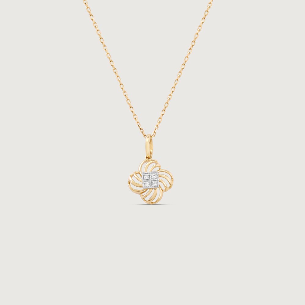 Twirling Grace Diamond Pendant,,hi-res image number null