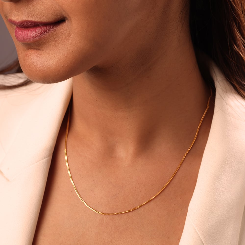 Link Symphonies 22 Kt Gold Chain,,hi-res image number null