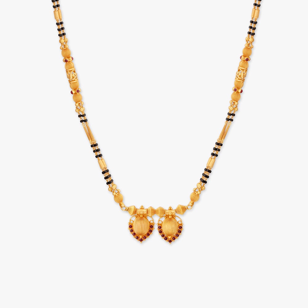 Regal Simplicity Gold Mangalsutra,,hi-res image number null