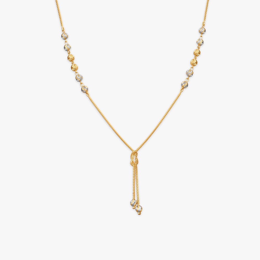 

Knot Symphony Gold Necklace