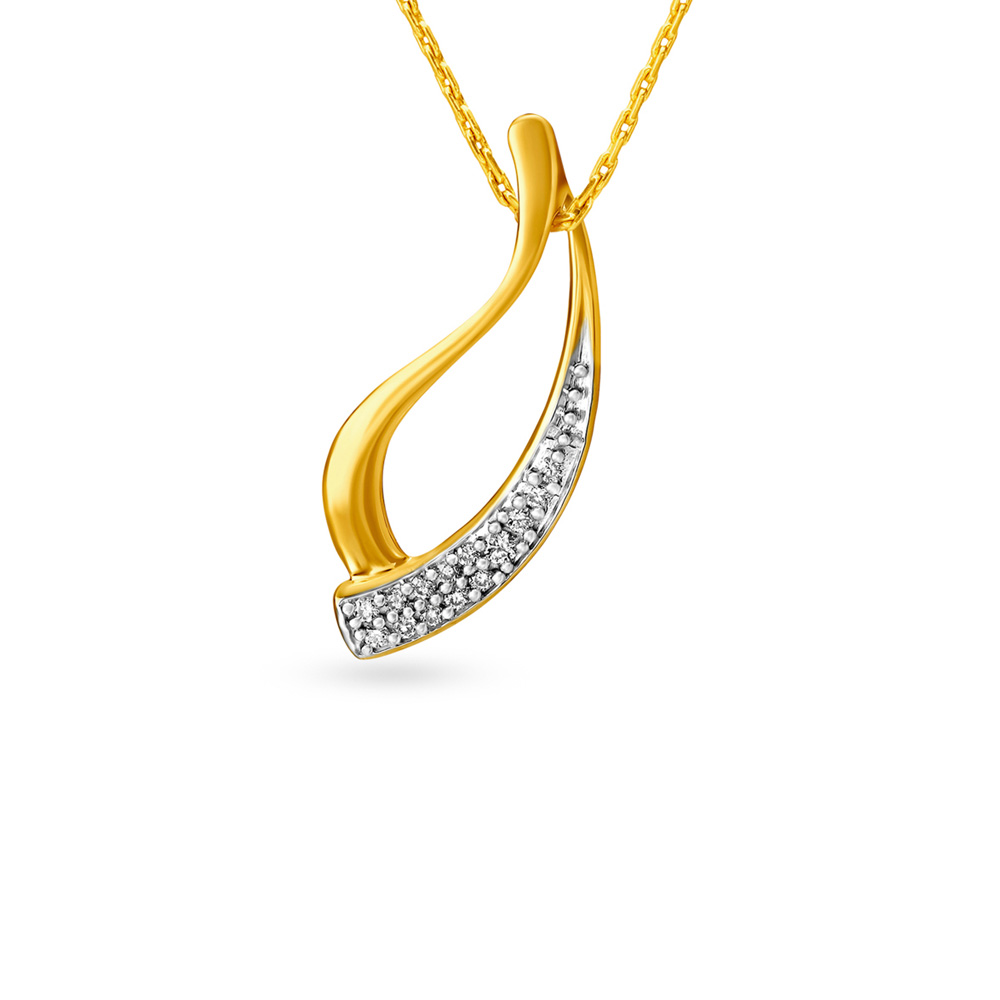 Khali-Inspired Diamond Pendant,,hi-res image number null