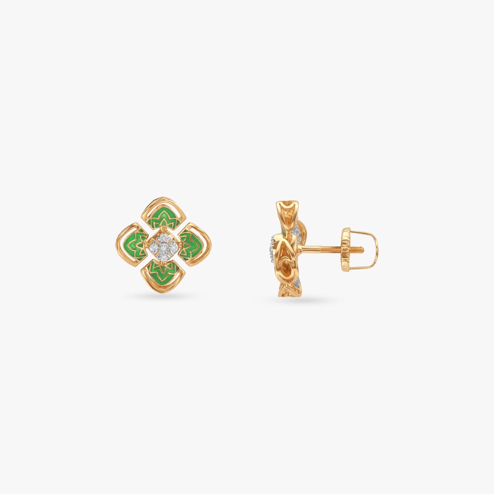 Versatile Chic Diamond Stud Earrings,,hi-res image number null