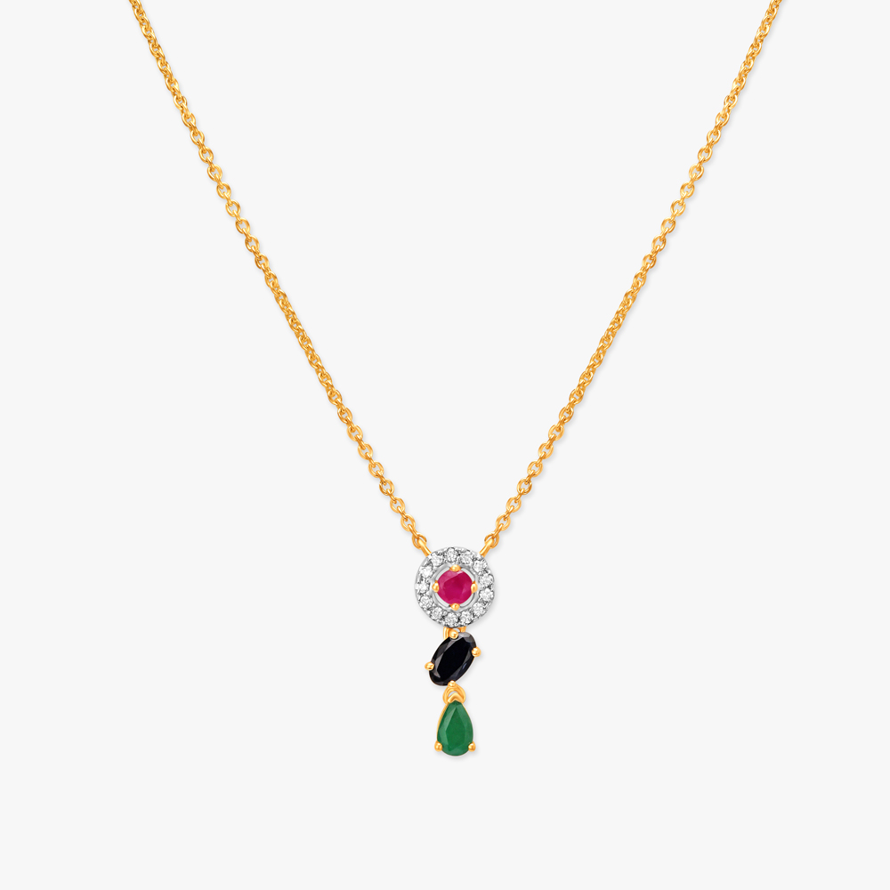 Cascade of Colours Necklace