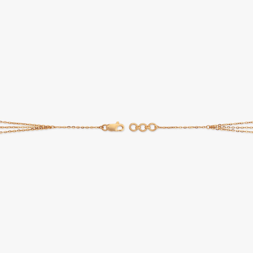 Geometric Flow Gold Bracelet,,hi-res image number null