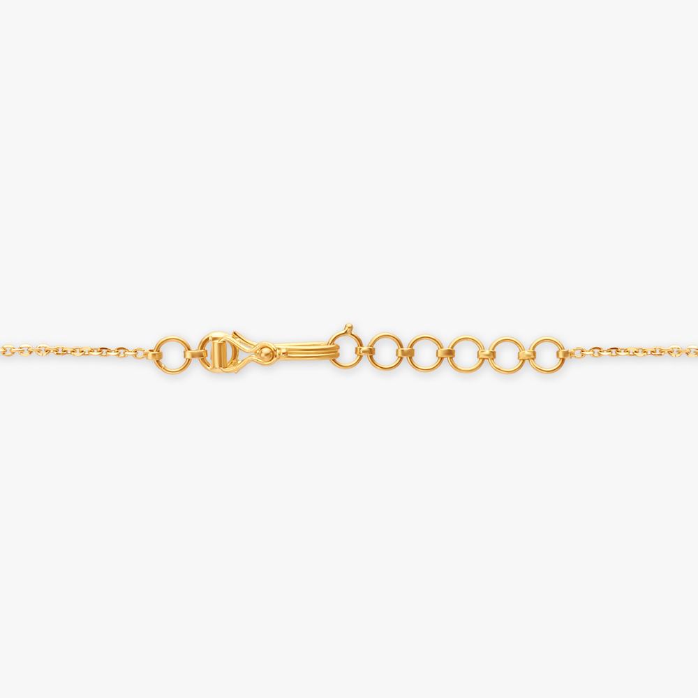 Luxe Gold Pendant with Chain and Earrings Set,,hi-res image number null