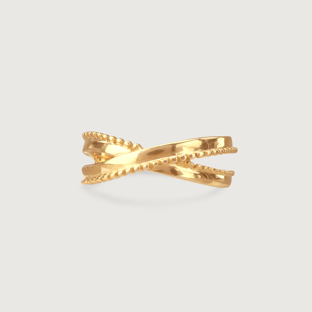 Aurora Loop Gold Ring,,hi-res image number null