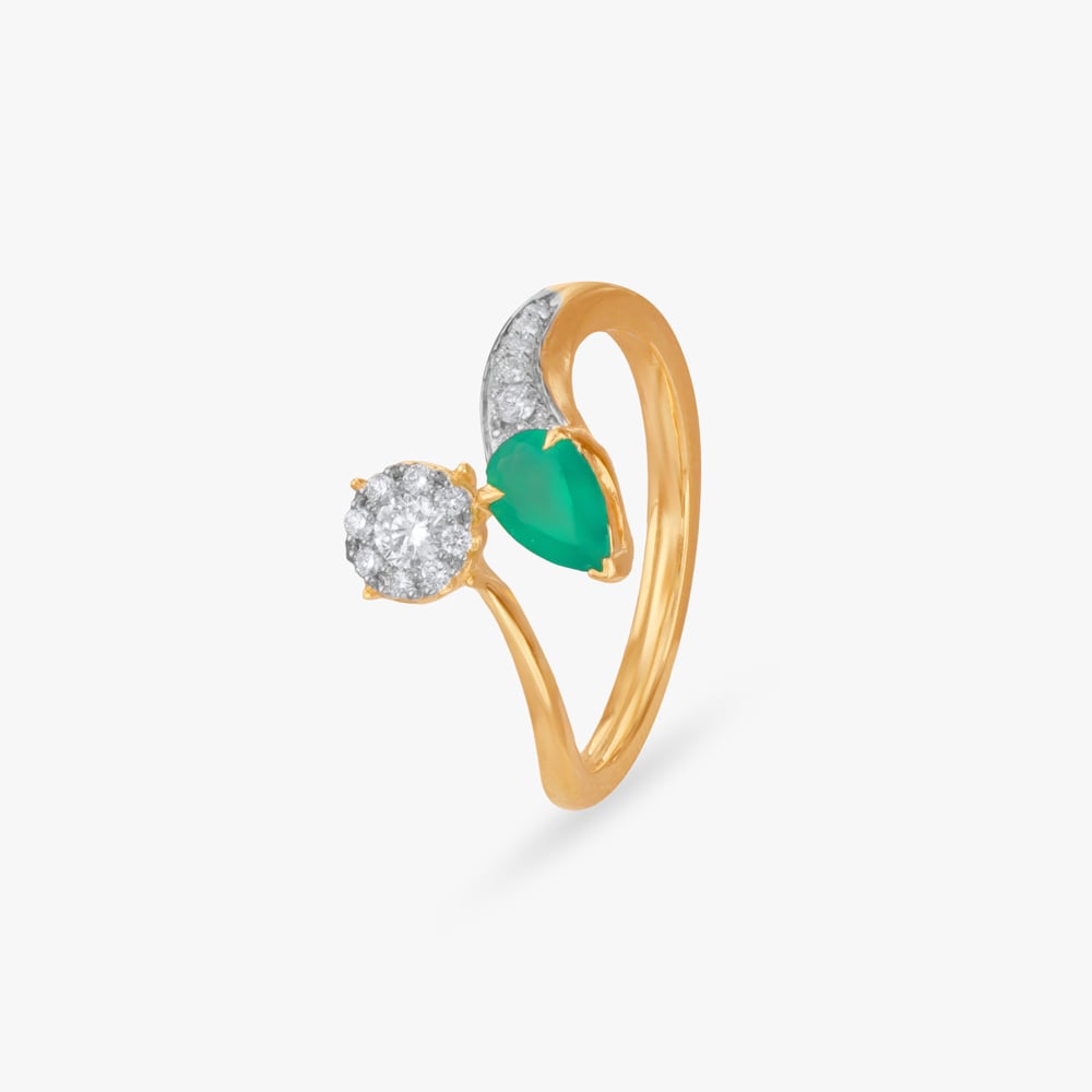 Chic Dazzle Diamond Finger Ring,,hi-res image number null