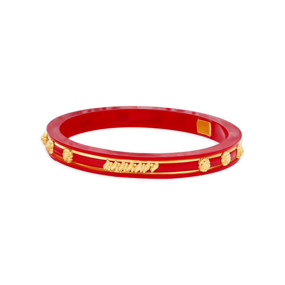 Surreal Pola Gold Bangle,,hi-res image number null