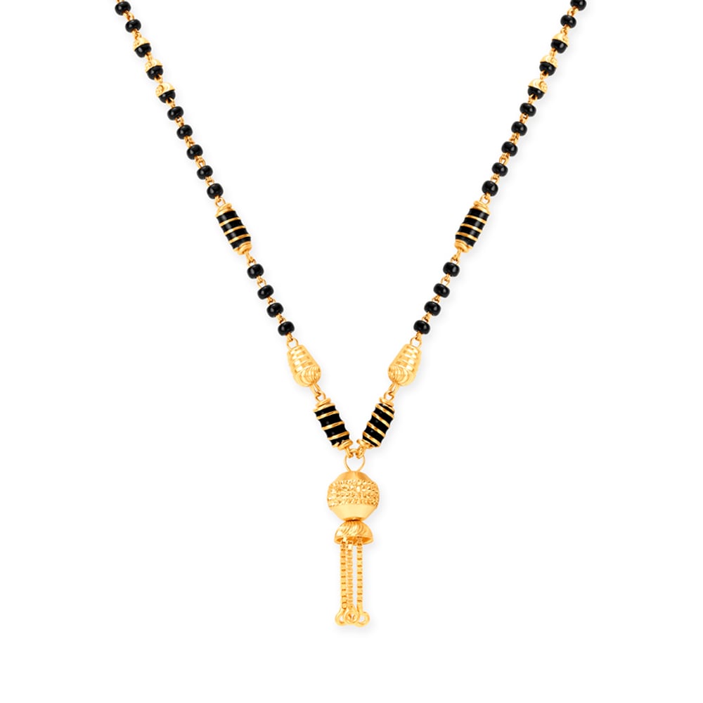 Ornate Tasselled Mangalsutra,,hi-res image number null