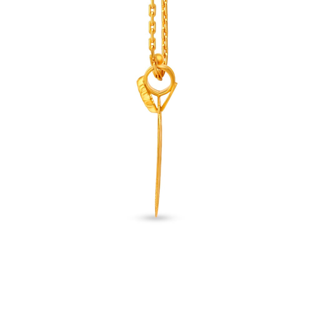 Traditional Gold Lakshmi Kasu Pendant,,hi-res image number null