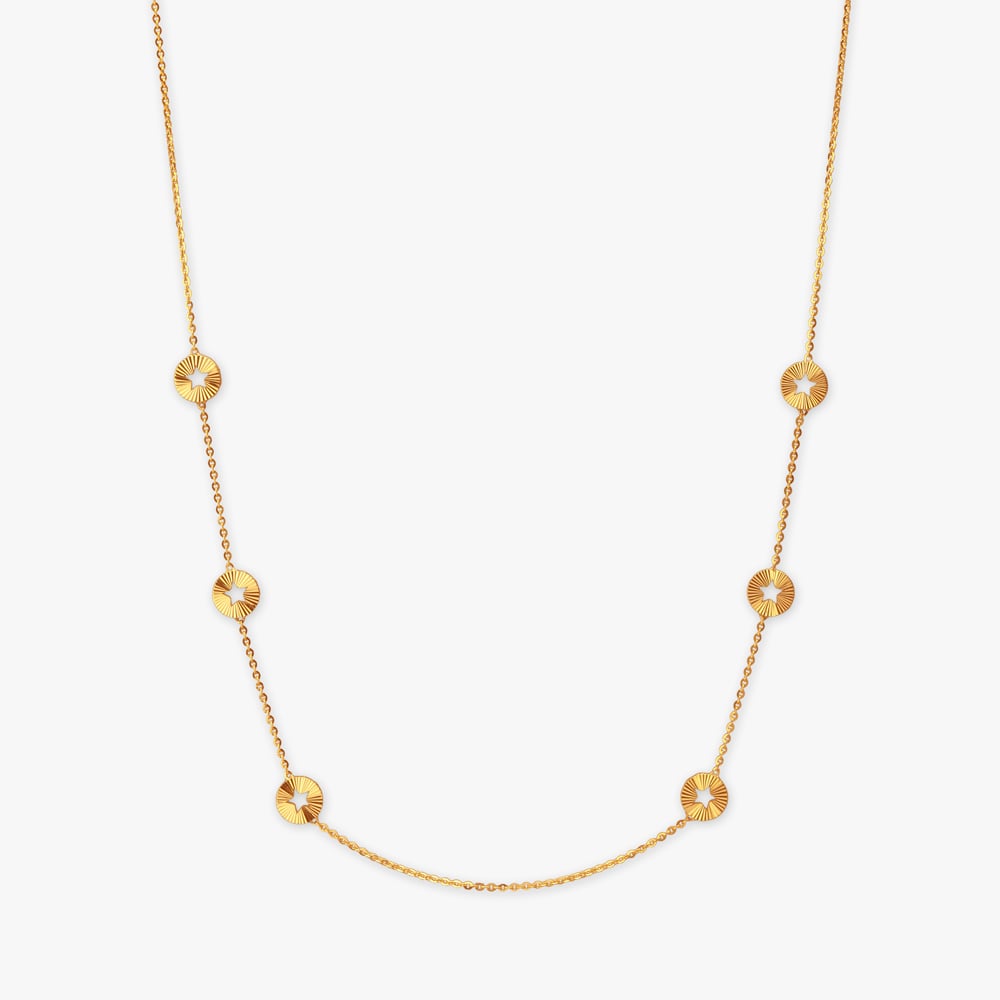 

Twinkle Dot Gold Chain