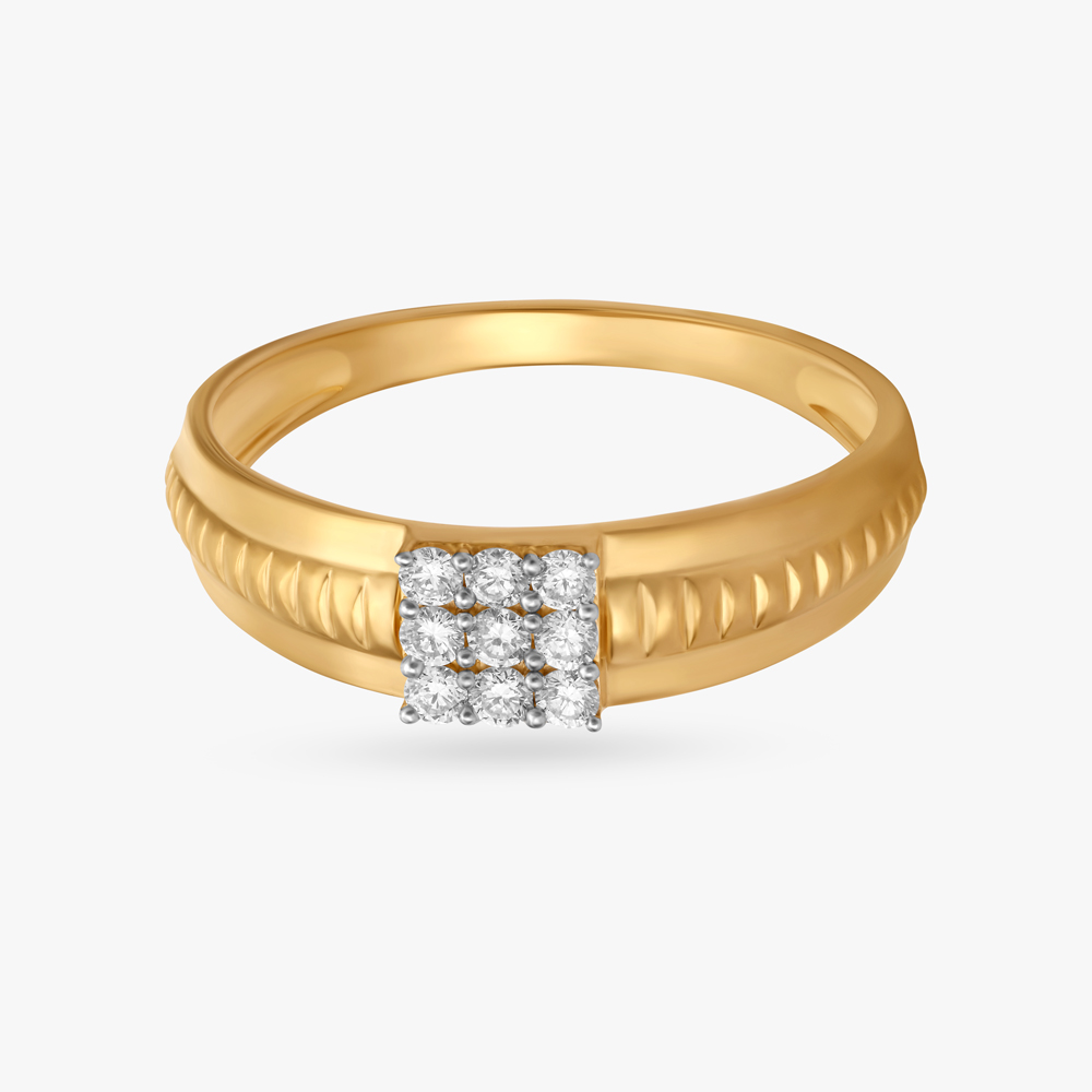 Minimal Glimmer Diamond Ring,,hi-res image number null