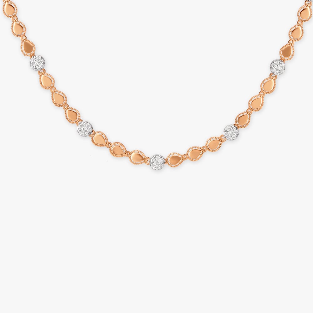 Elegant Allure Diamond Necklace