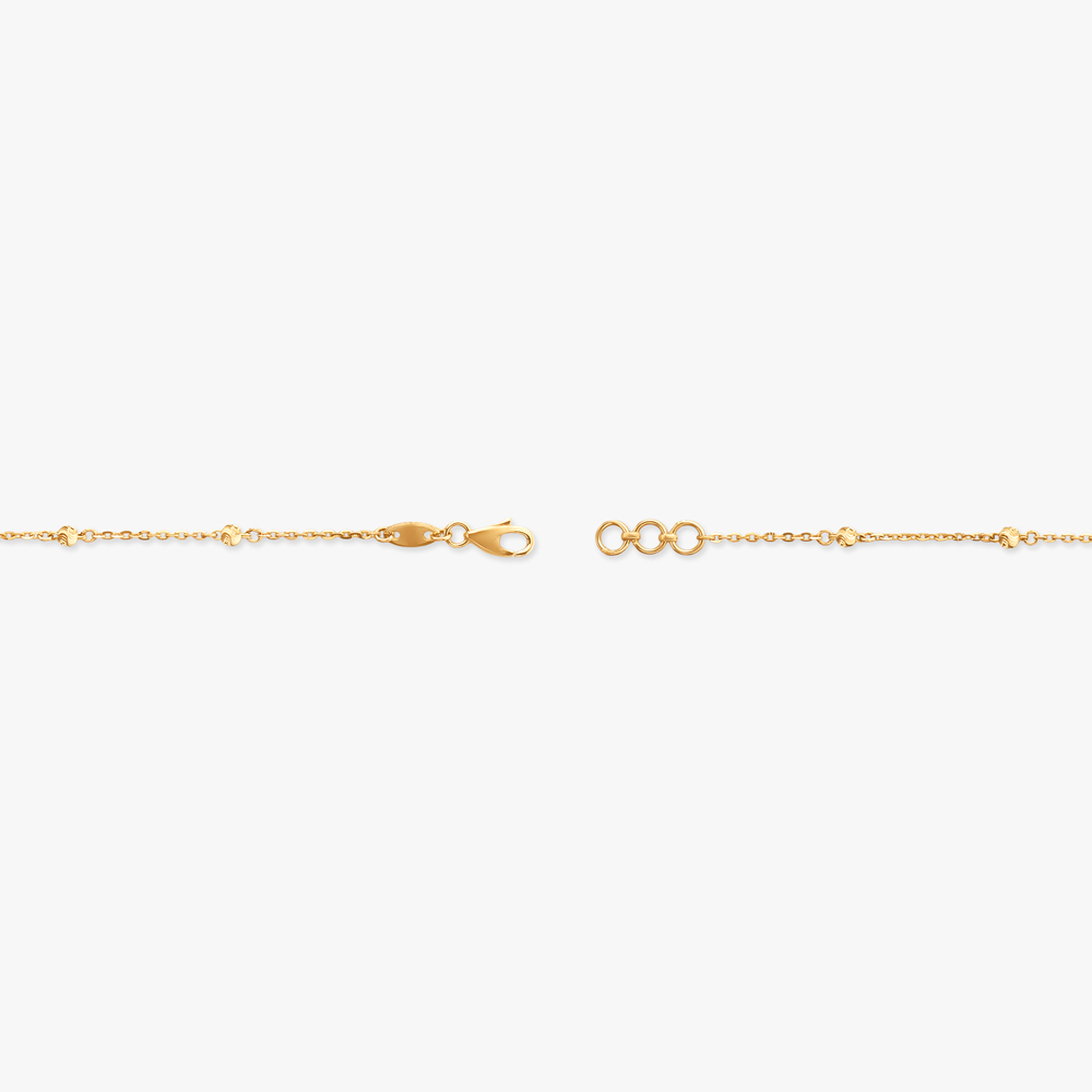 Daisy Garland Gold Bracelet,,hi-res image number null