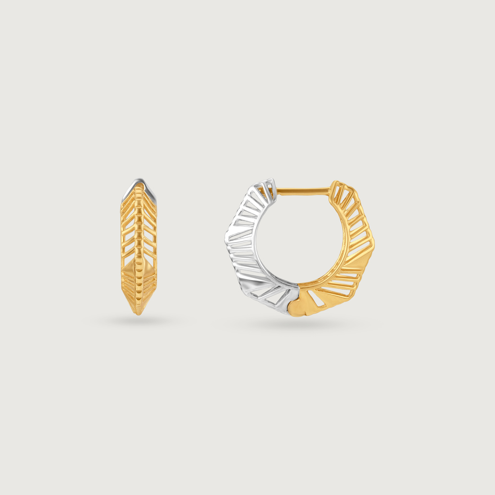 Versatile Radiant Gold Hoop Earrings,,hi-res image number null