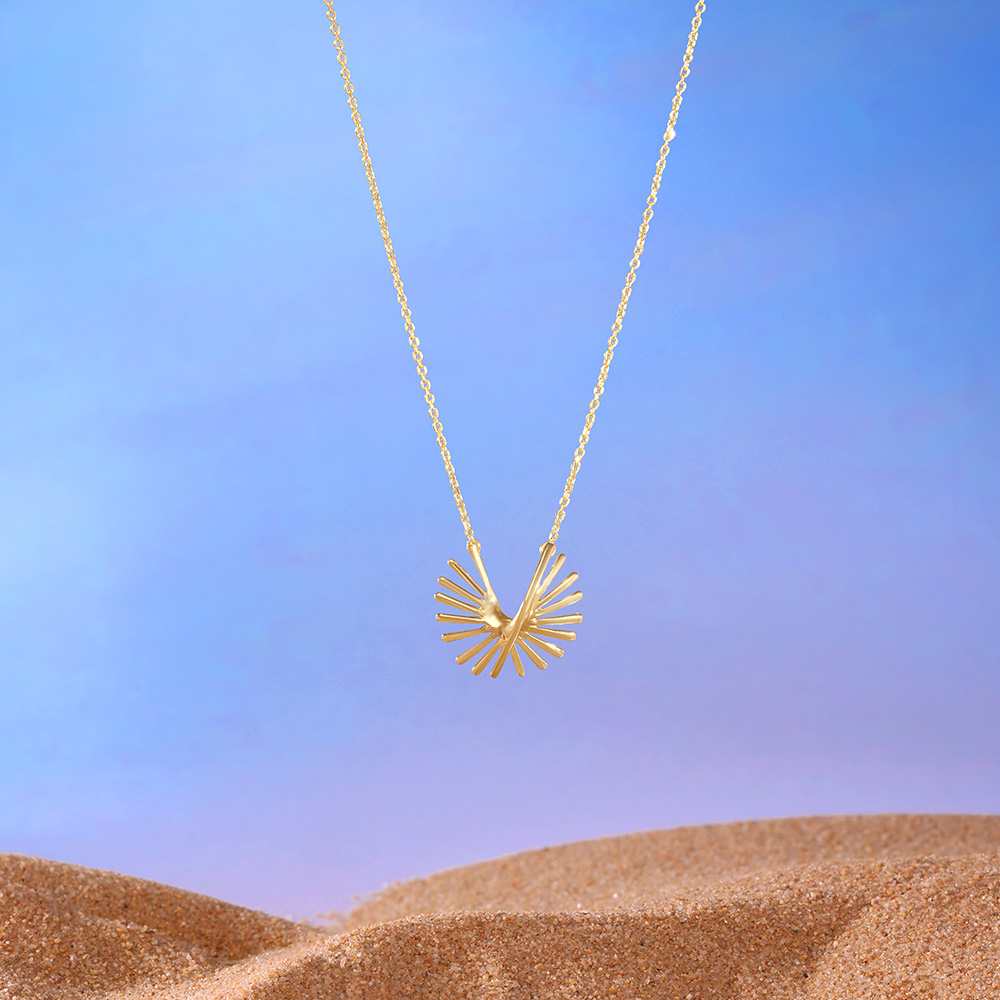 Modern Radiance Gold Necklace,,hi-res image number null