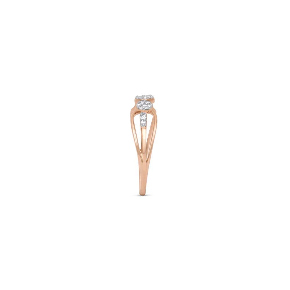 14 KT Rose Gold Enticing Diamond Ring,,hi-res image number null