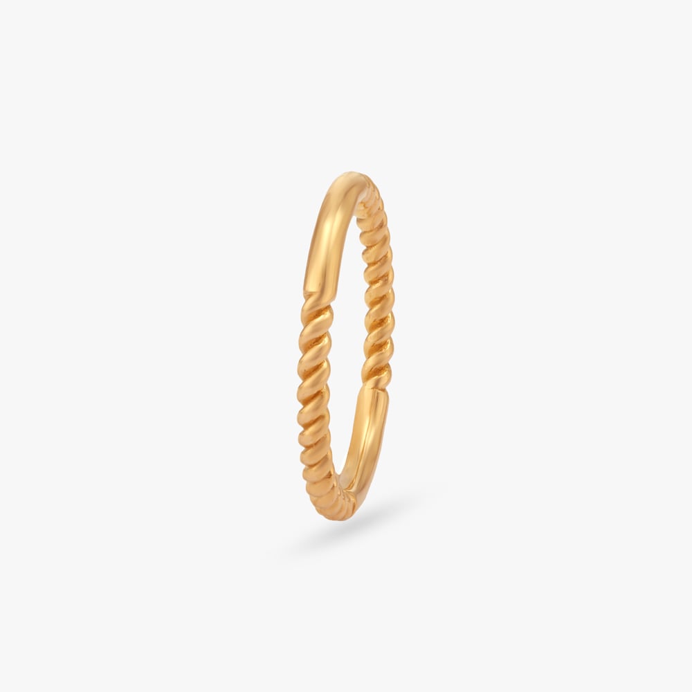 

Classic Twist Gold Ring