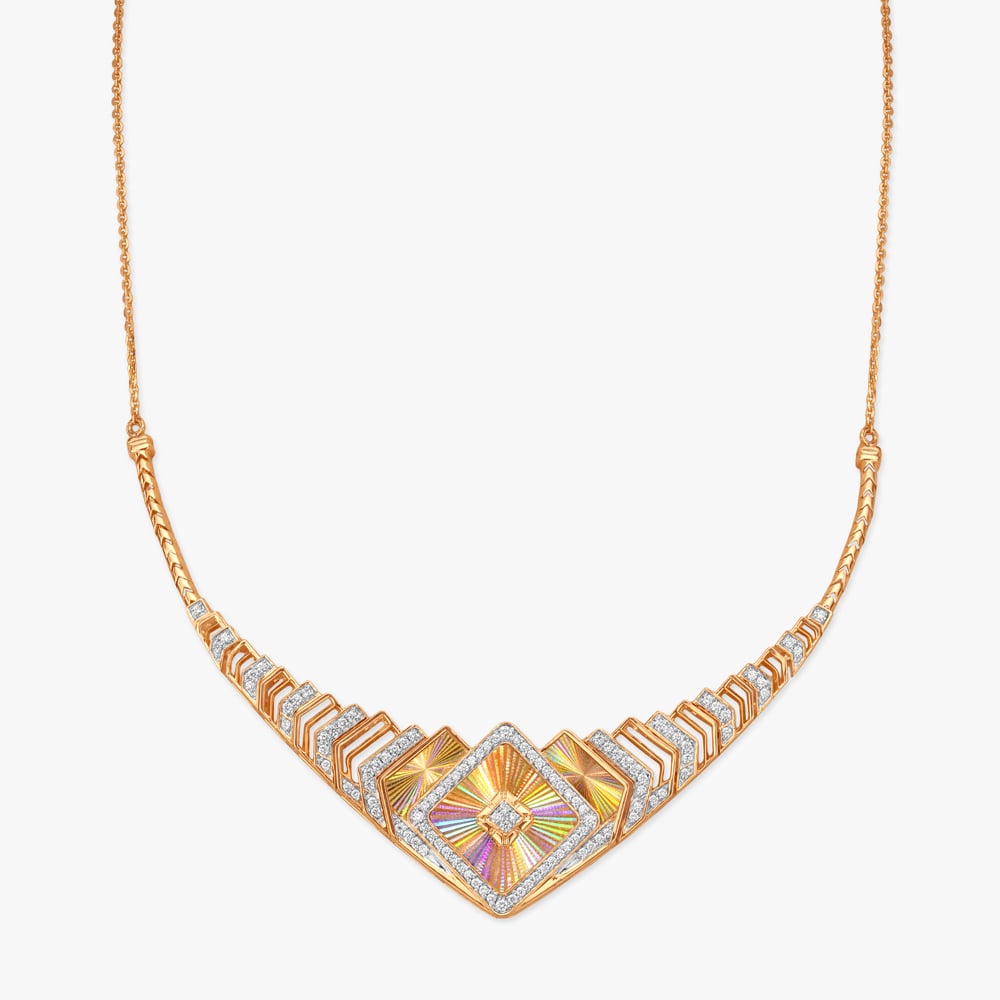 Prism Summit Diamond Necklace,,hi-res image number null