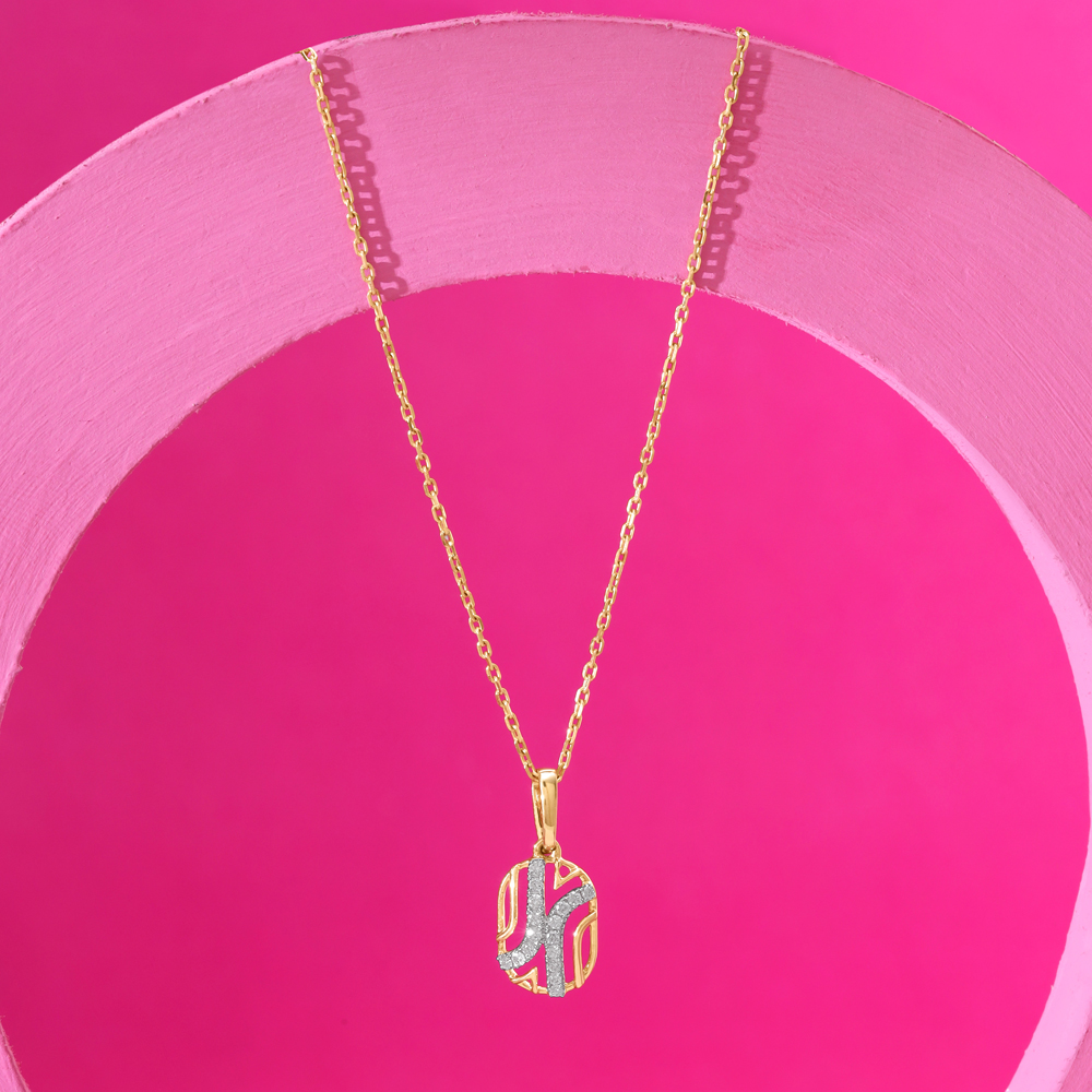 Radiant Flow Diamond Pendant,,hi-res image number null