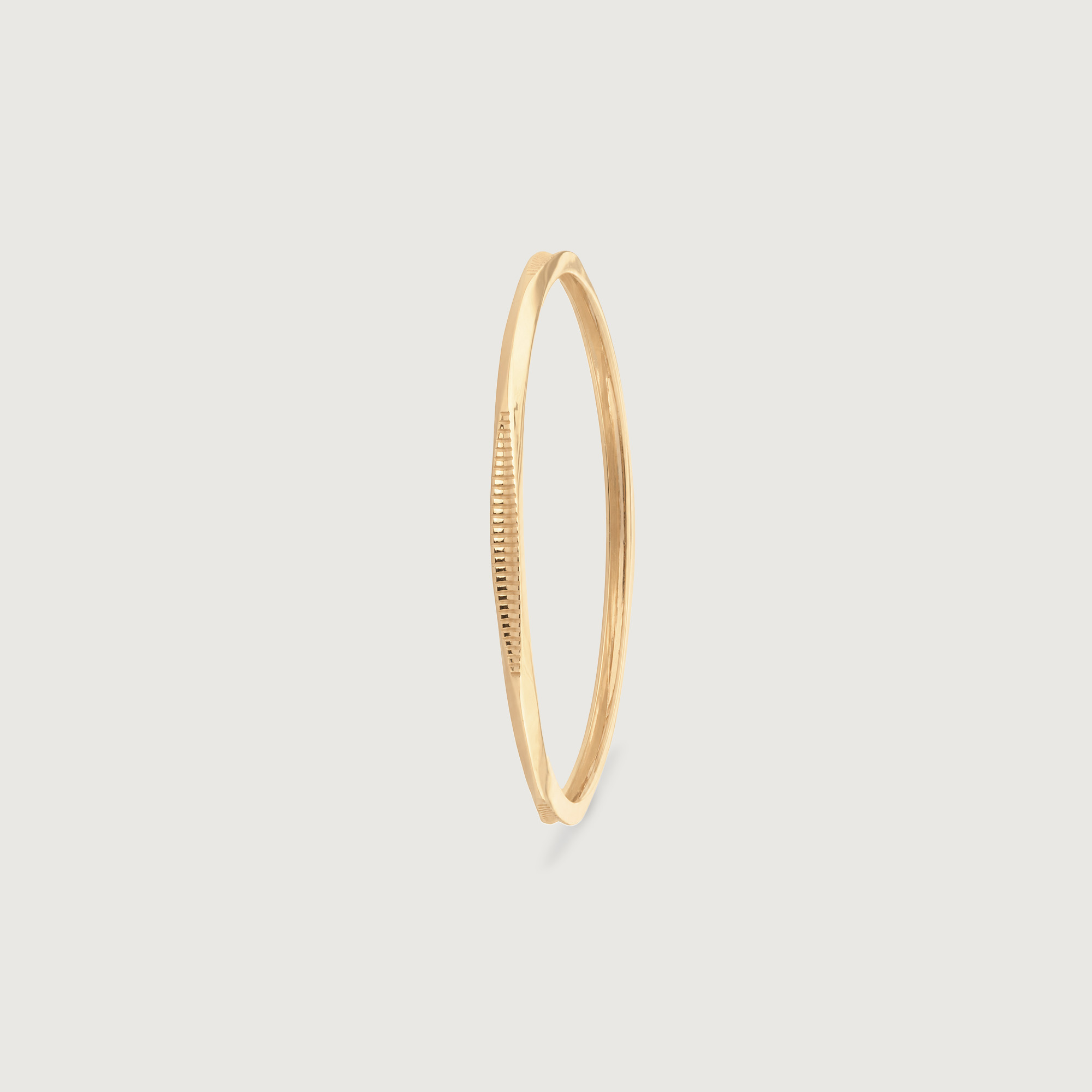 Refined Linear Gold Bangle,,hi-res image number null