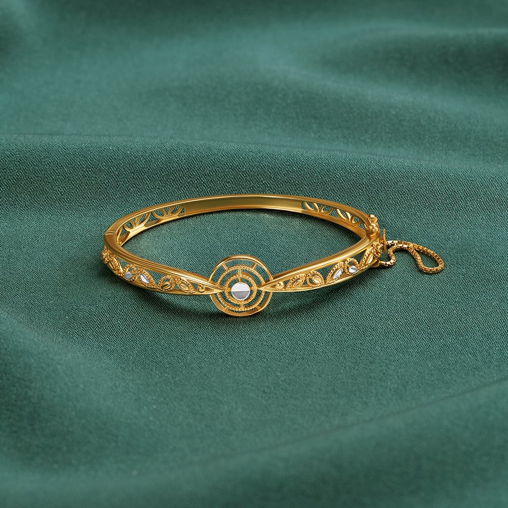 Floral Filigree Bangle,,hi-res image number null