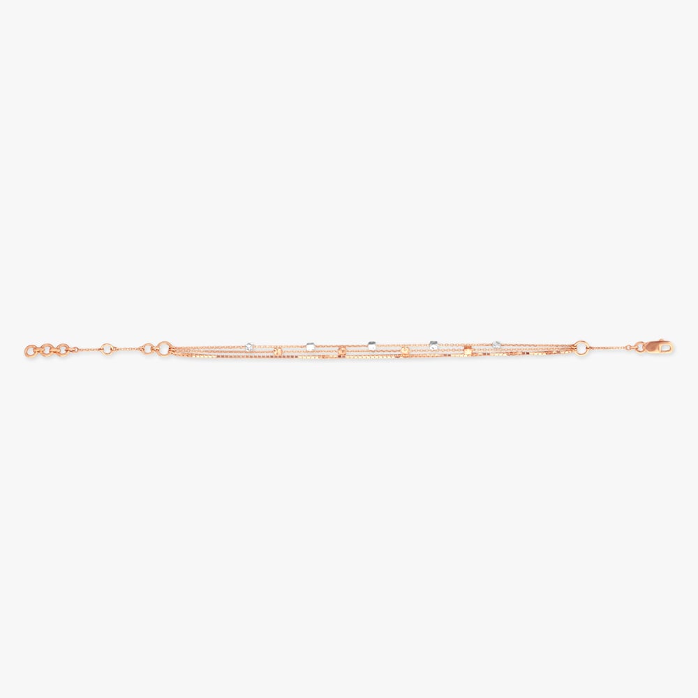 Floating Bead Gold Bracelet,,hi-res image number null