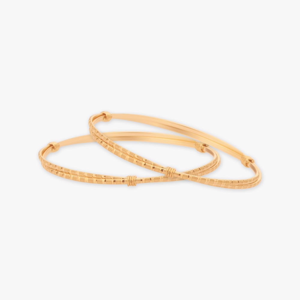 Sleek Gold Bangles,,hi-res image number null