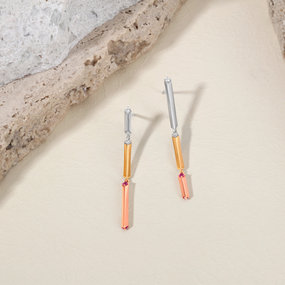 A-symmetric Affair Drop Earrings,,hi-res image number null