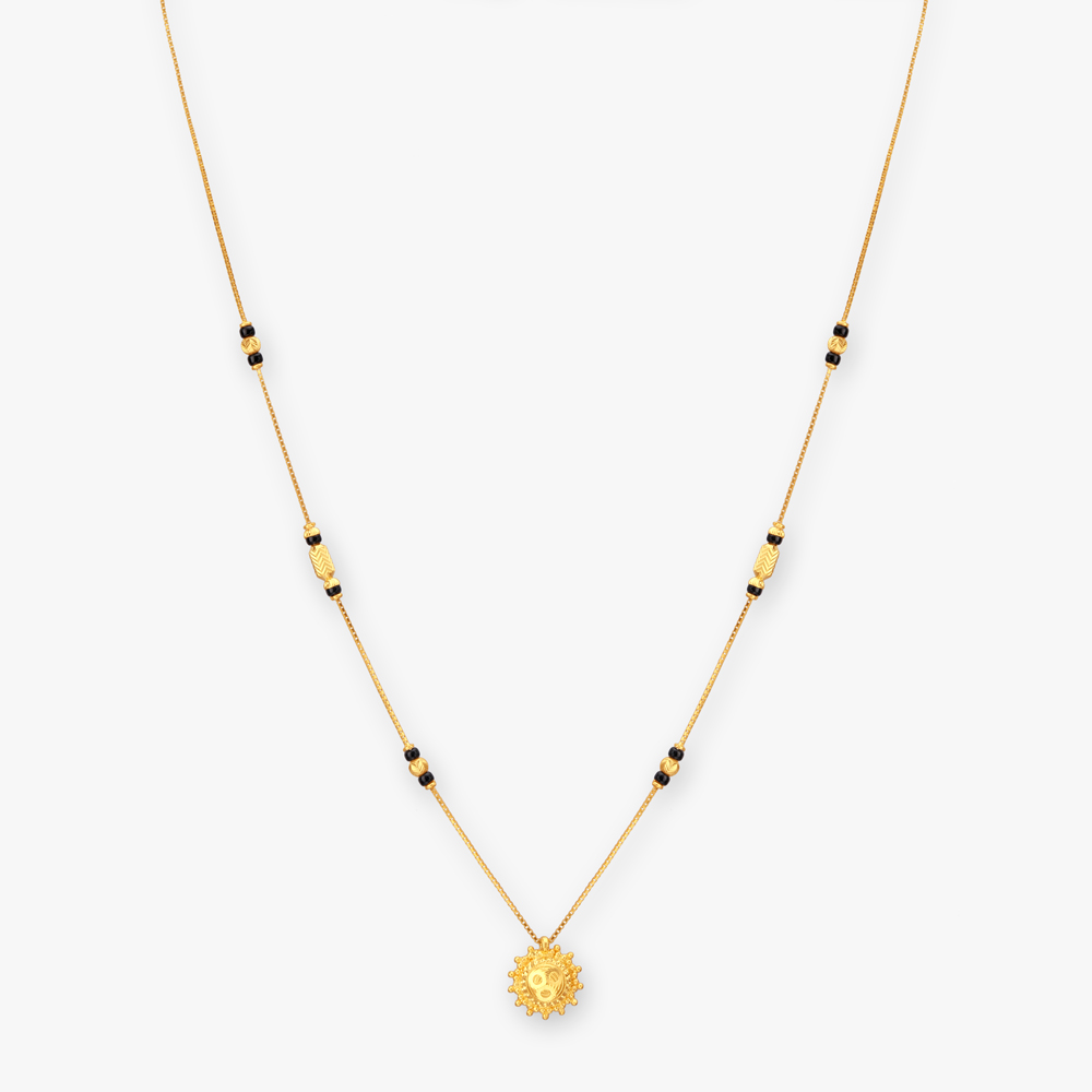 

Shining Sun Gold Mangalsutra