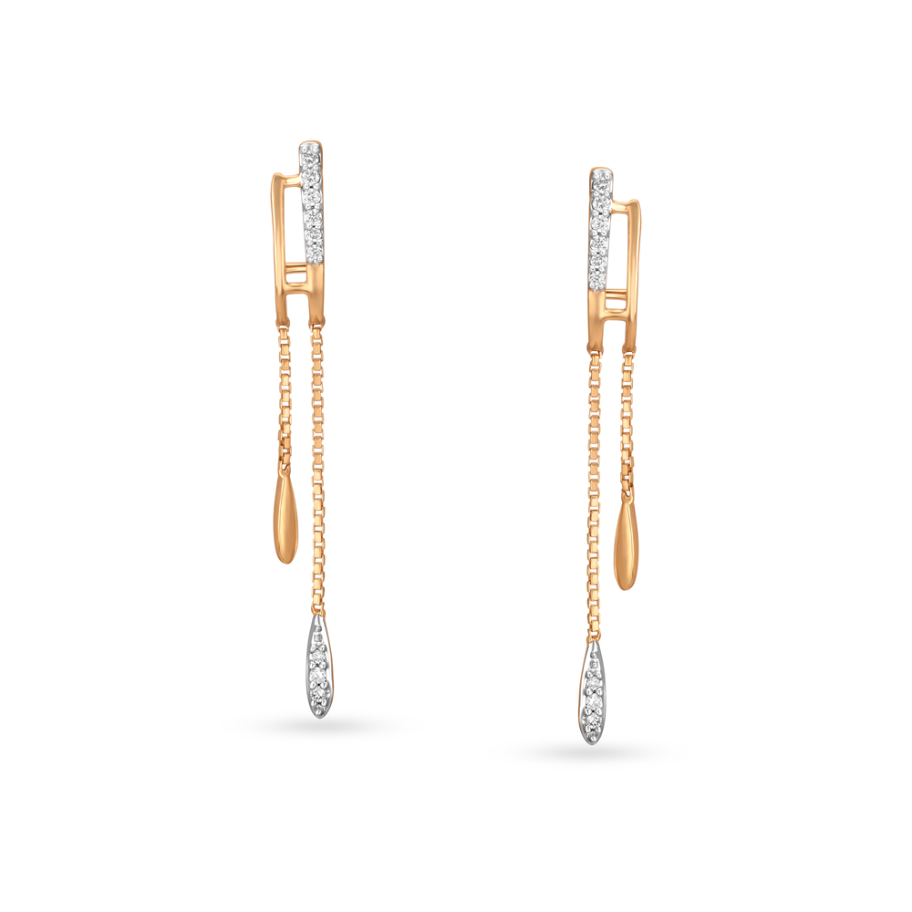 Flawless Diamond Drop Earrings,,hi-res image number null