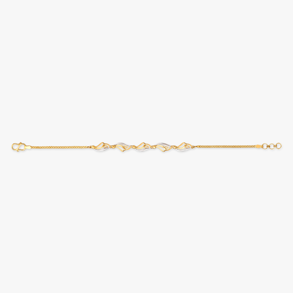 Ribbon Drift Gold Bracelet,,hi-res image number null