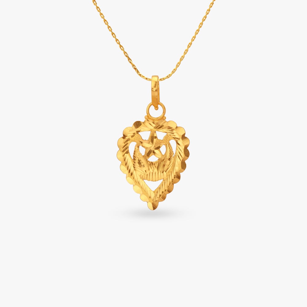 

Celestial Blessings Gold Pendant
