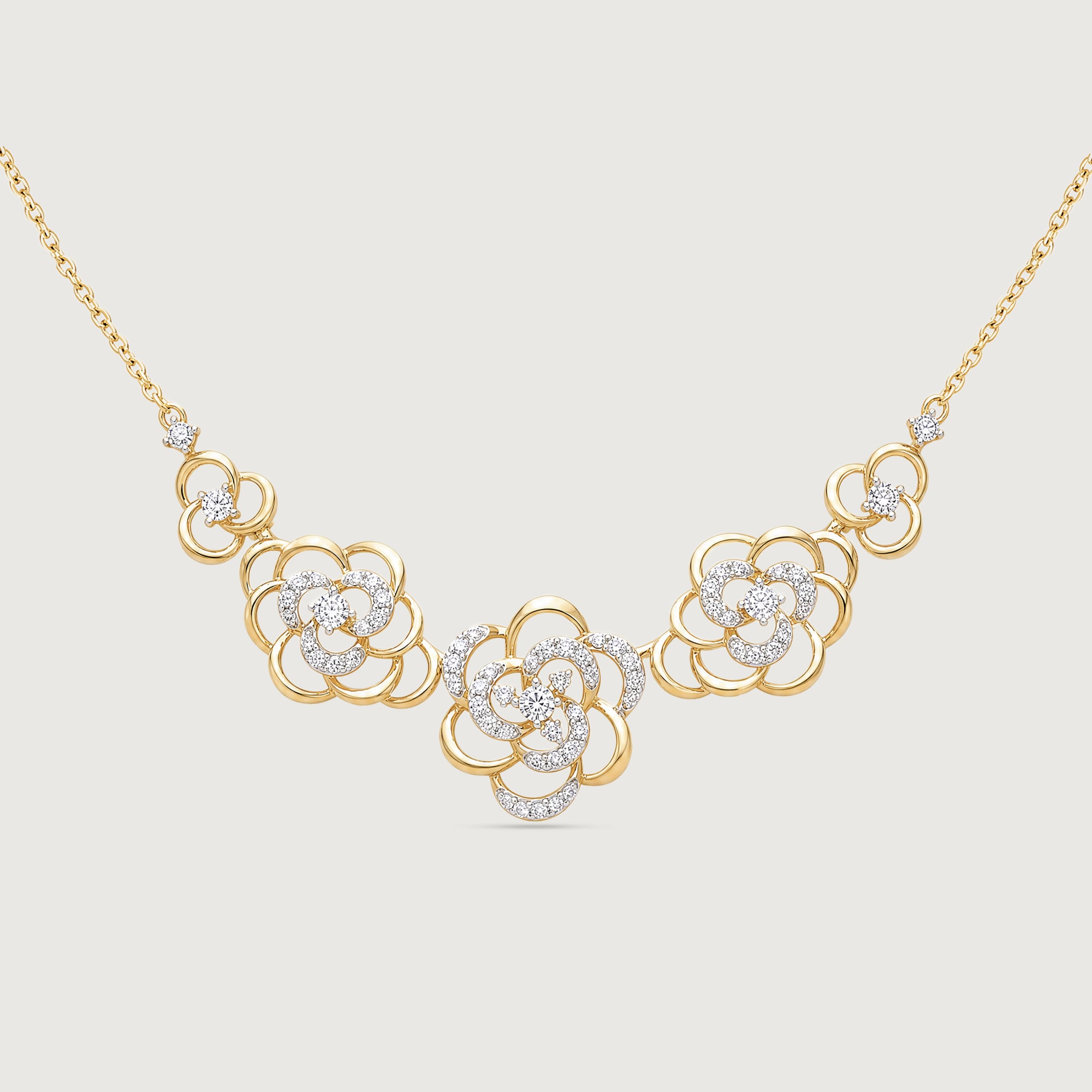 Blossoming Balance Diamond Necklace,,hi-res image number null