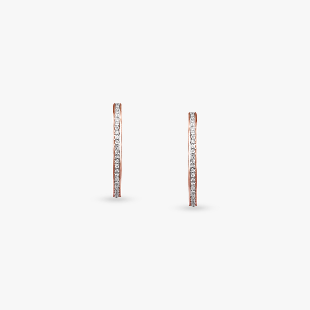 Glimmer Glide Diamond Stud Earrings,,hi-res image number null