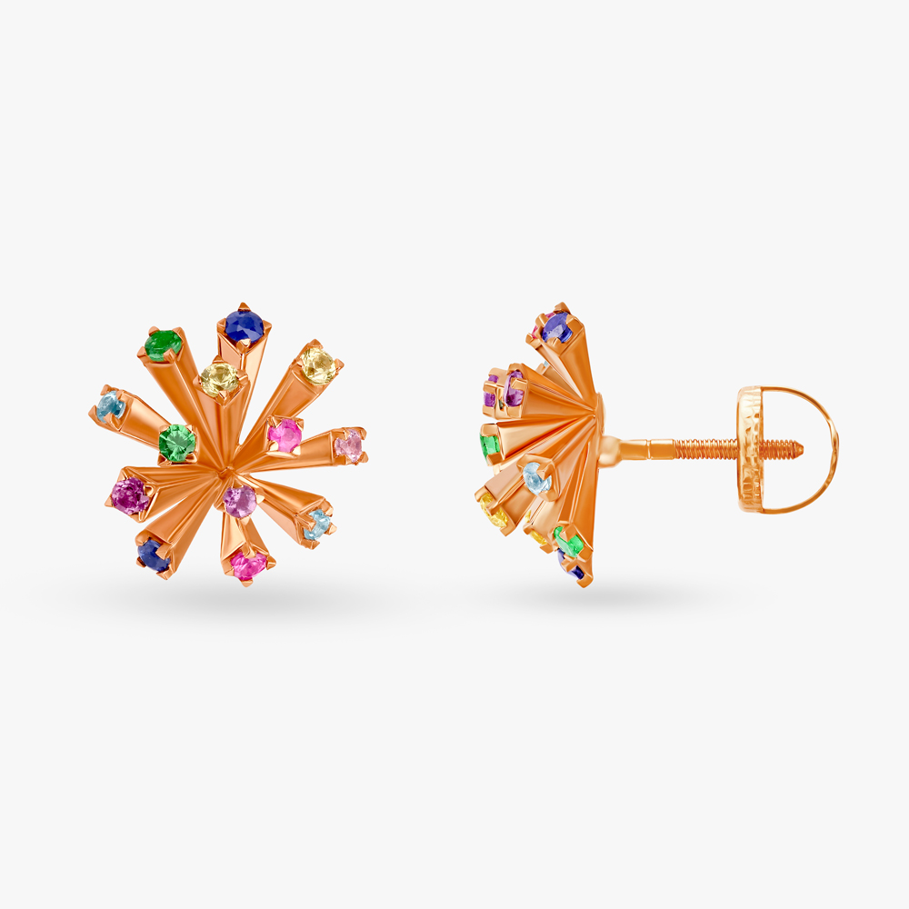 The Rainbow Hue Earrings,,hi-res image number null