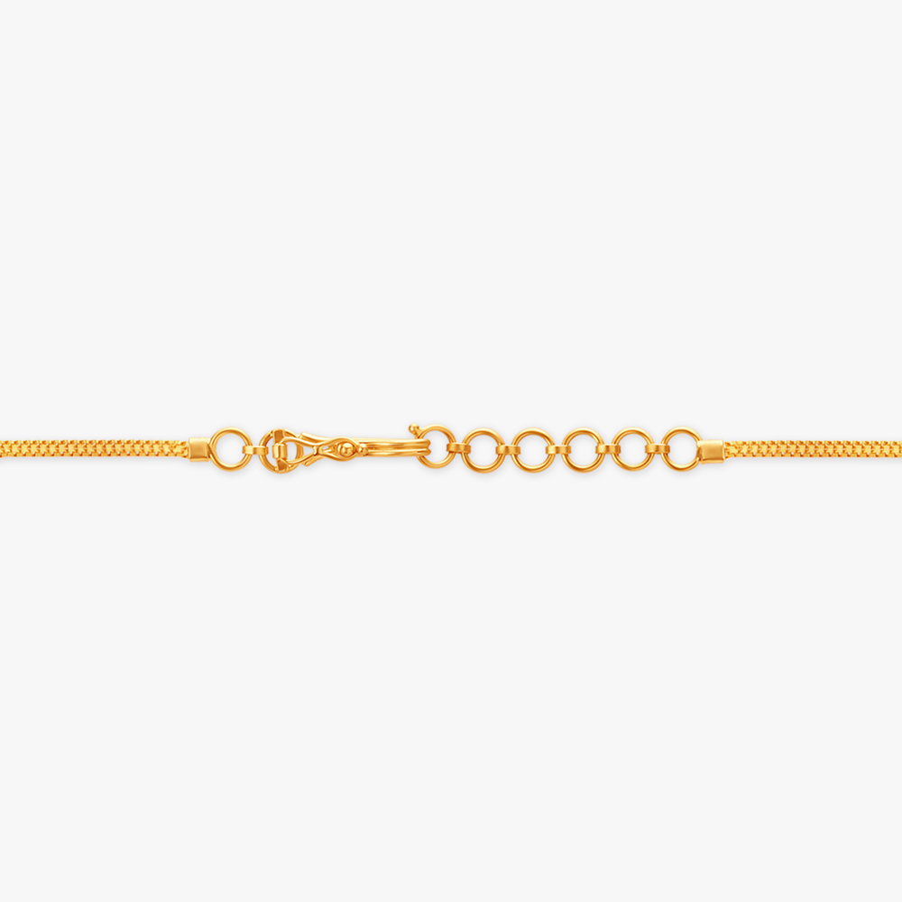 Graceful Fan Motif Necklace,,hi-res image number null