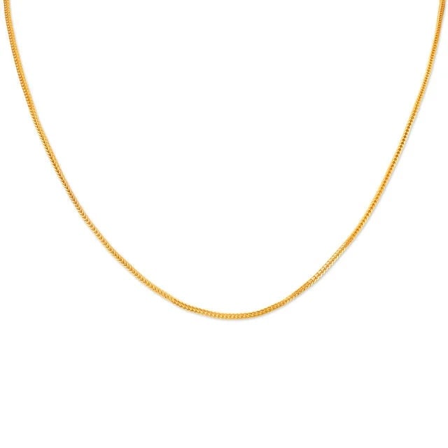 Shimmering Gold Foxtail Chain,,hi-res image number null