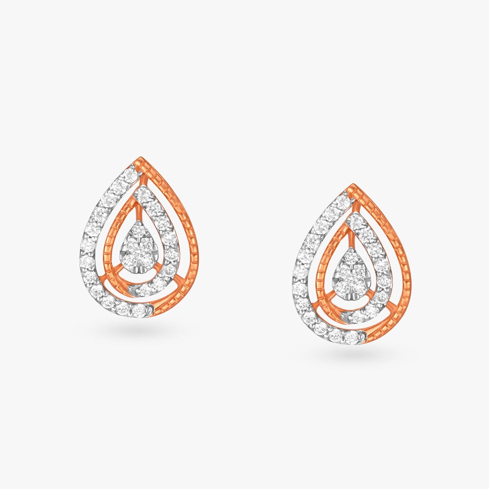 Double Drop Diamond Pendant and Earrings Set,,hi-res image number null