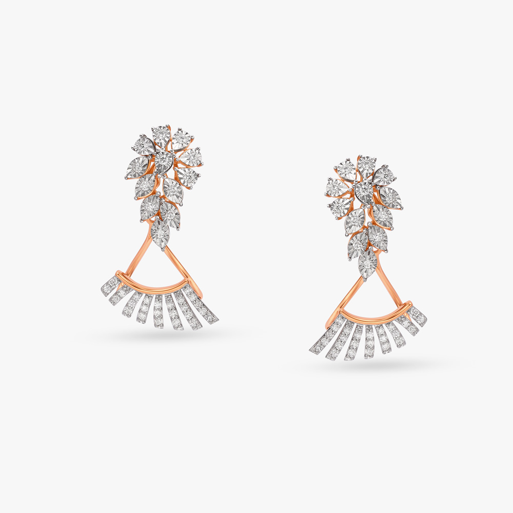 Shimmering Brilliance Diamond Stud Earrings,,hi-res image number null