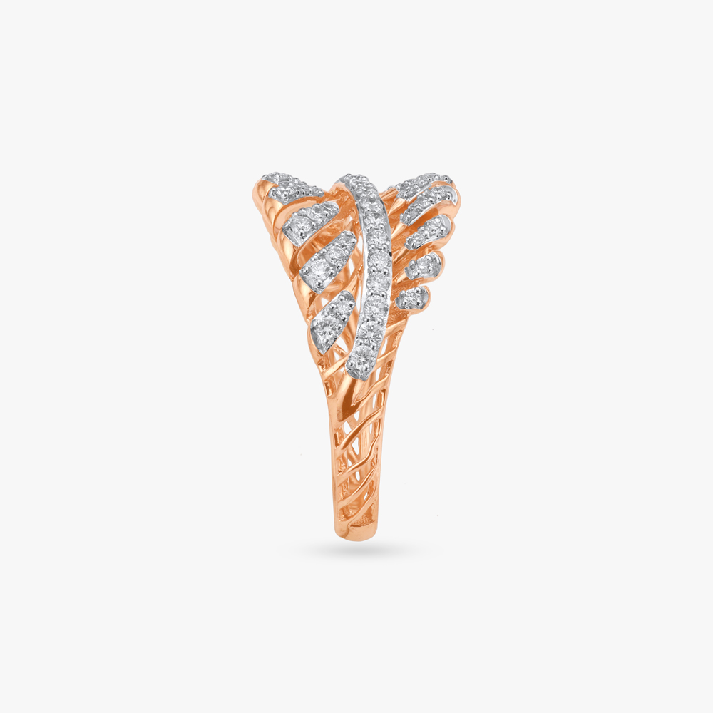 Whispering Curl Diamond Ring,,hi-res image number null
