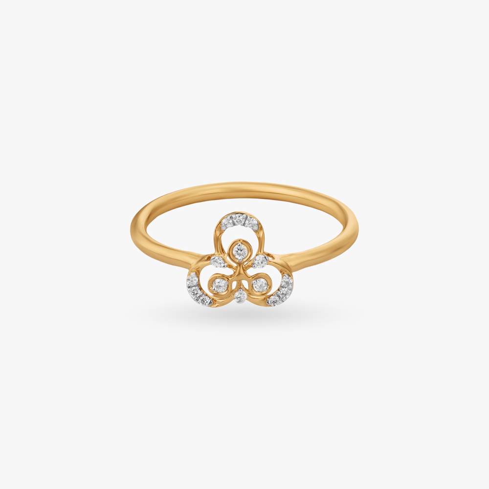 

Petite Bloom Diamond Ring