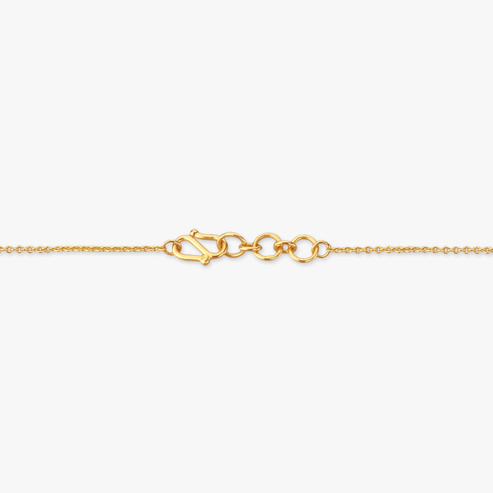 Delicate Beaded Gold Chain,,hi-res image number null