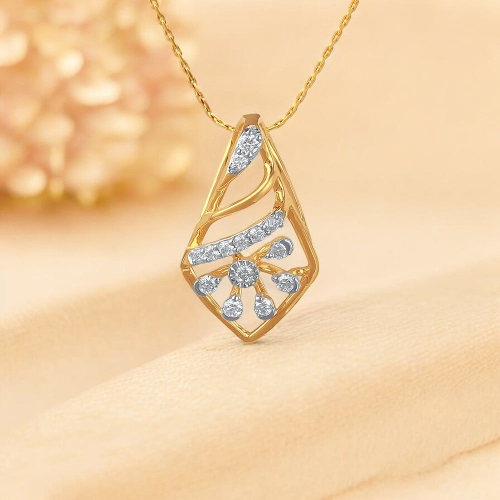 Whirling Spark Diamond Pendant,,hi-res image number null