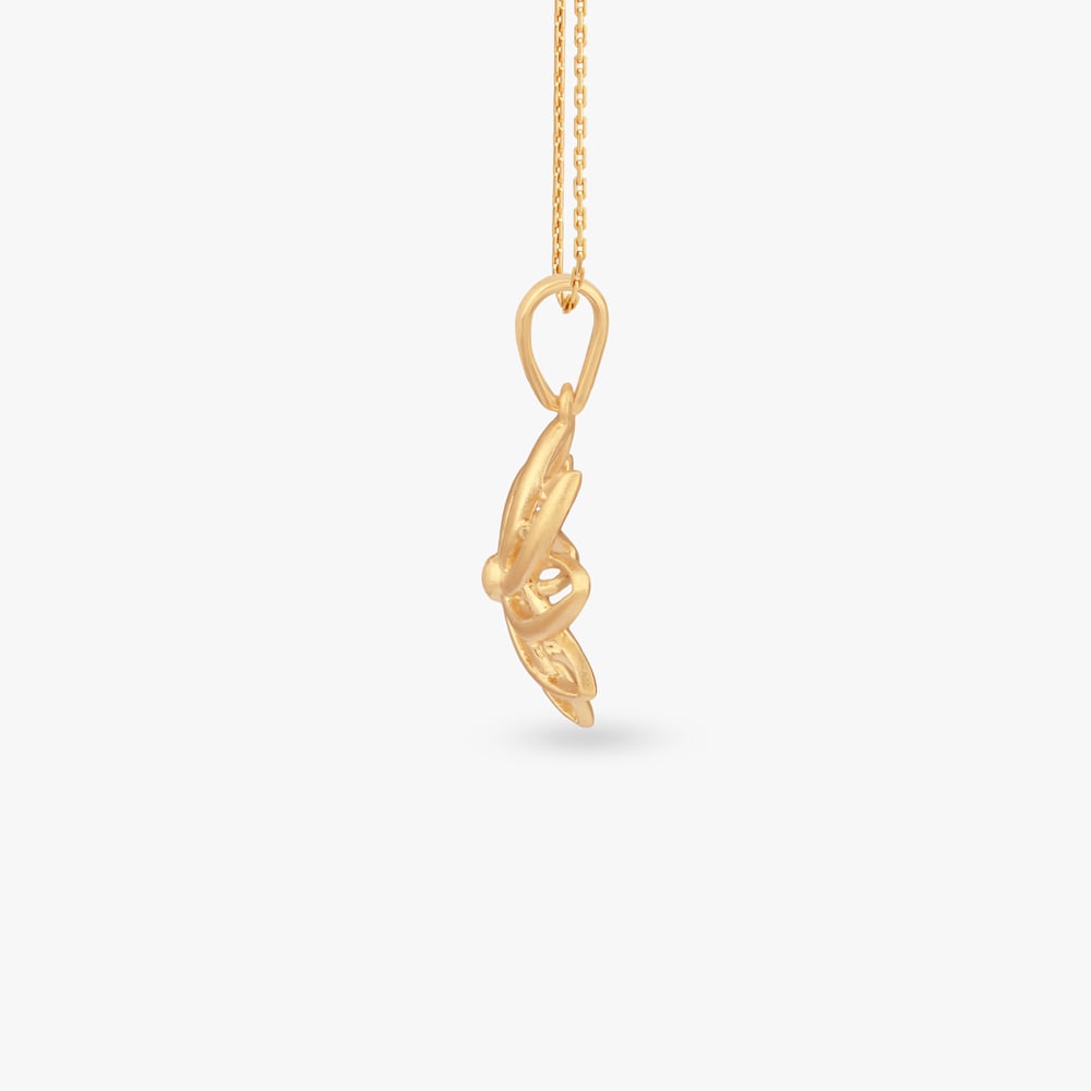 Blooming Glow Gold Pendant,,hi-res image number null