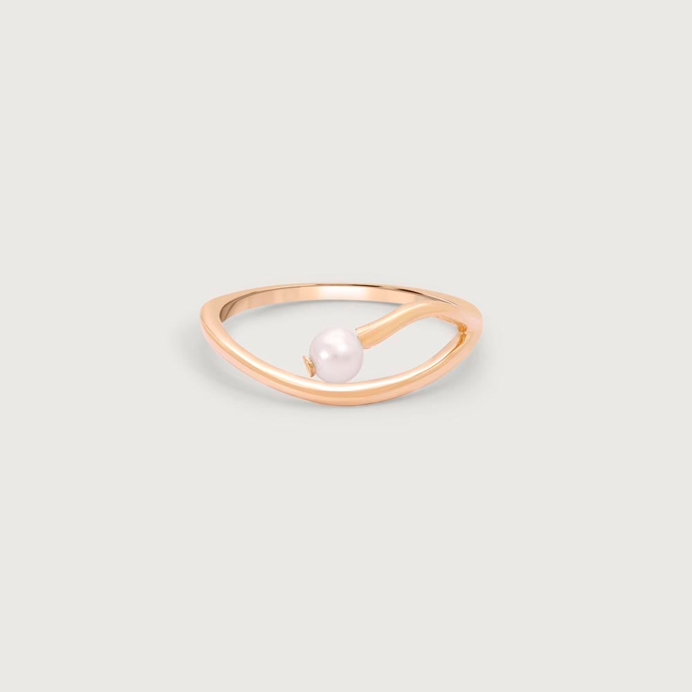 Aura Loop Pearl Ring,,hi-res image number null
