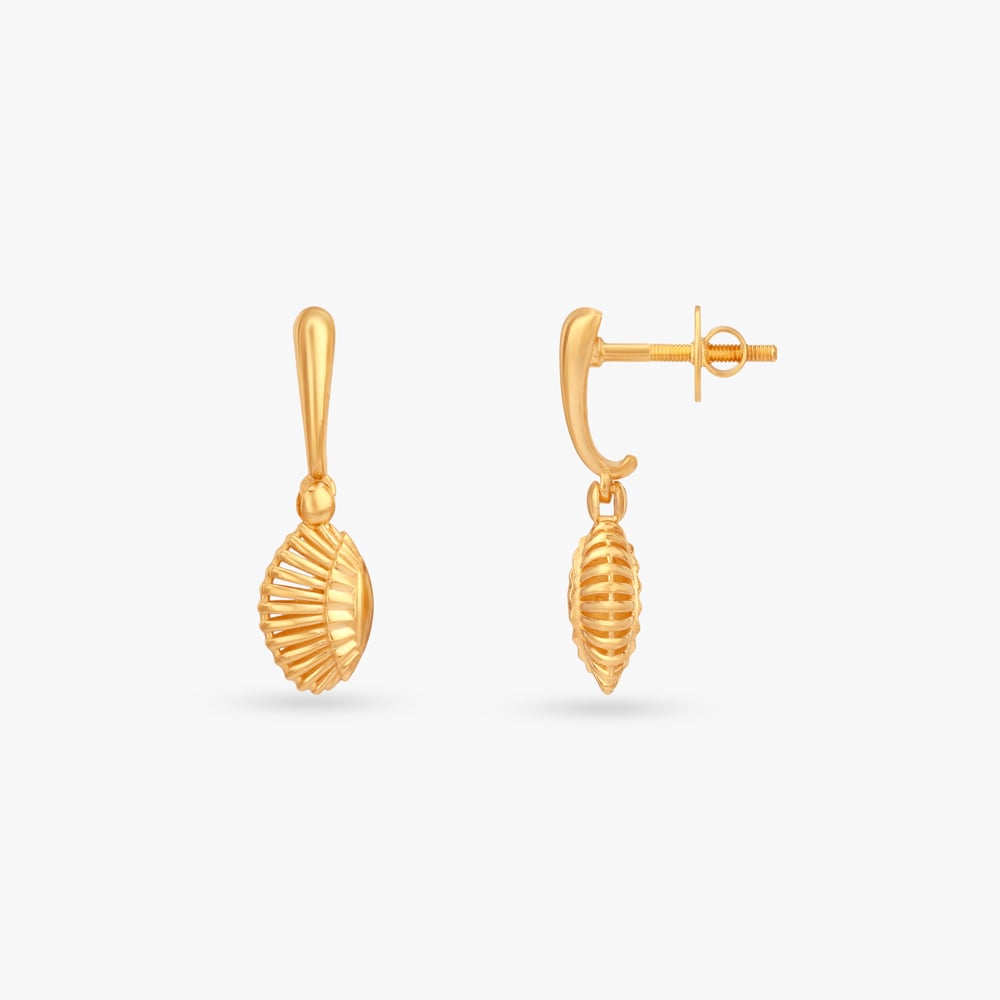 Sunburst Symphony Gold Pendant and Earrings Set,,hi-res image number null