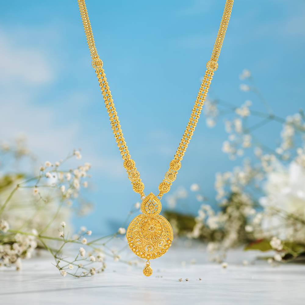 Traditional U Shape Gold Haram,,hi-res image number null